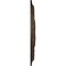 Ekena Millwork Oslo Ceiling Medallion (Fits Canopies up to 7 5/8"), Hand-Painted Rust, 38 3/8"OD x 2 7/8"P CM38OSRUS - alternate 3